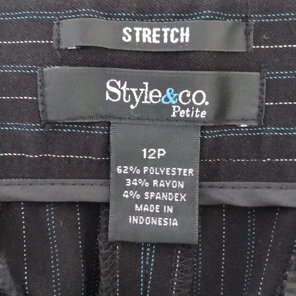 Style & Co. Petit Stretch Trousers - Picture 7 of 8